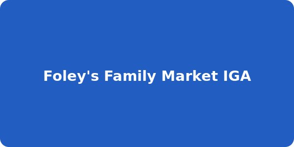 Foley's Family Market IGA
