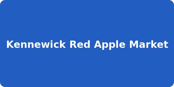 Kennewick Red Apple Market