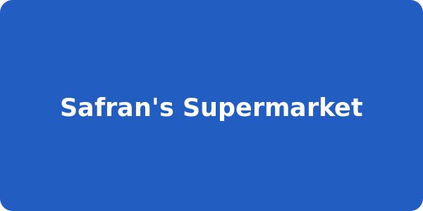Safran's Supermarket