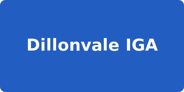 Dillonvale IGA