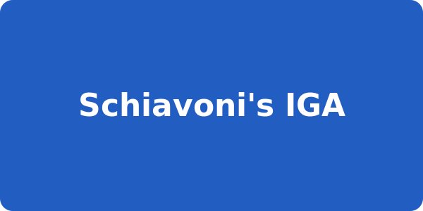 Schiavoni's IGA