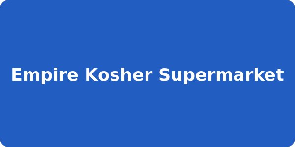 Empire Kosher Supermarket