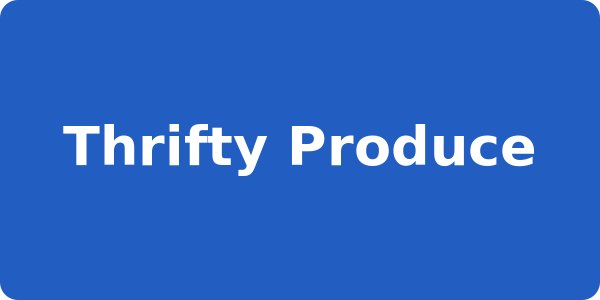 Thrifty Produce
