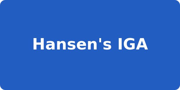 Hansen's IGA