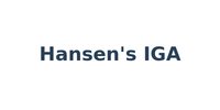 Hansen's IGA
