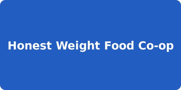 Honest Weight Food Co-op