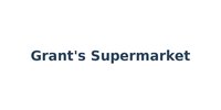 Grant's Supermarket