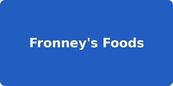 Fronney's Foods