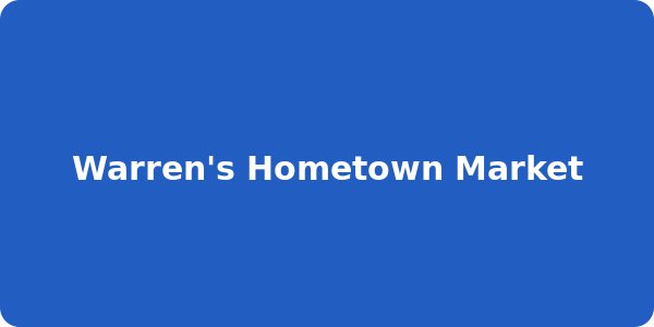 Warren's Hometown Market
