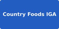 Country Foods IGA
