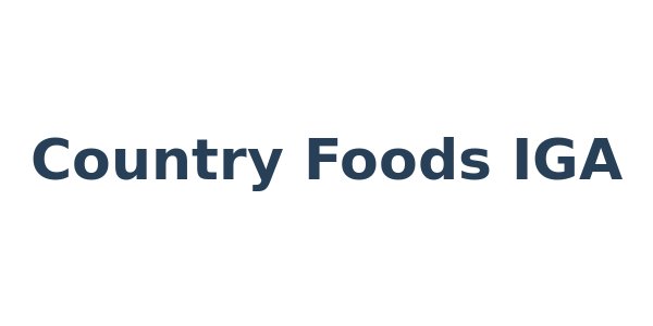 Country Foods IGA