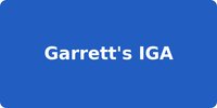 Garrett's IGA