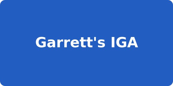 Garrett's IGA
