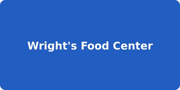 Wright's Food Center