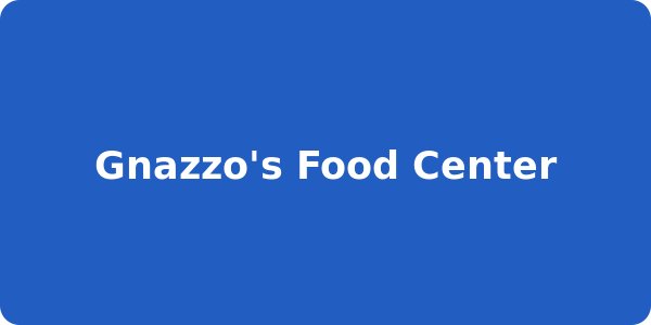 Gnazzo's Food Center