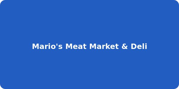 Mario's Meat Market & Deli