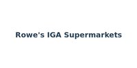 Rowe's IGA Supermarkets