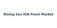 Rising Sun IGA Fresh Market