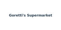 Goretti's Supermarket