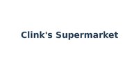 Clink's Supermarket
