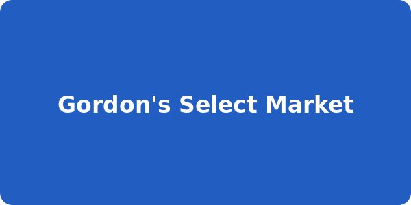 Gordon's Select Market
