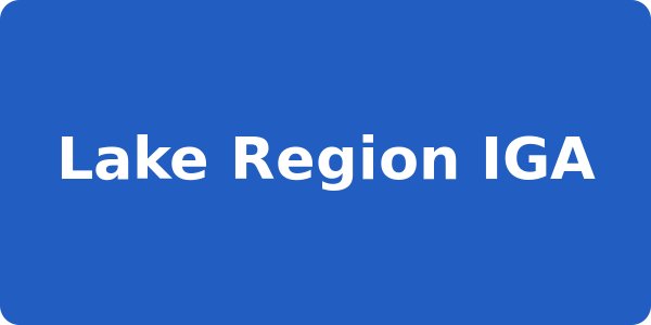 Lake Region IGA