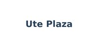 Ute Plaza