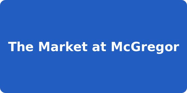The Market at McGregor