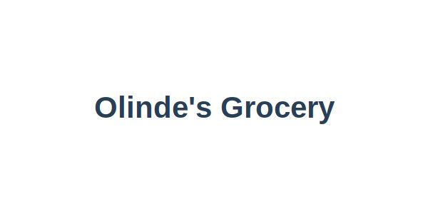 Olinde's Grocery