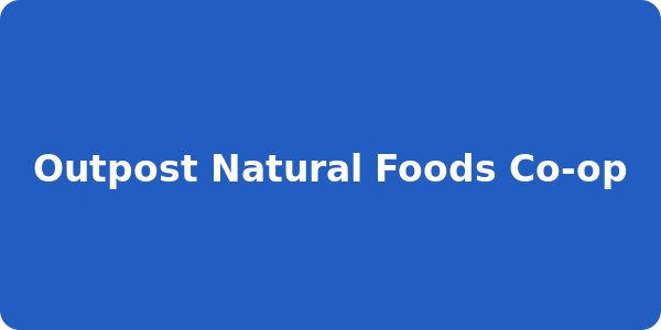 Outpost Natural Foods Co-op