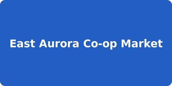 East Aurora Co-op Market