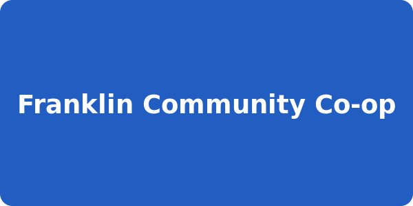 Franklin Community Co-op