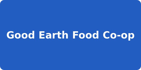 Good Earth Food Co-op