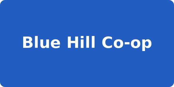 Blue Hill Co-op