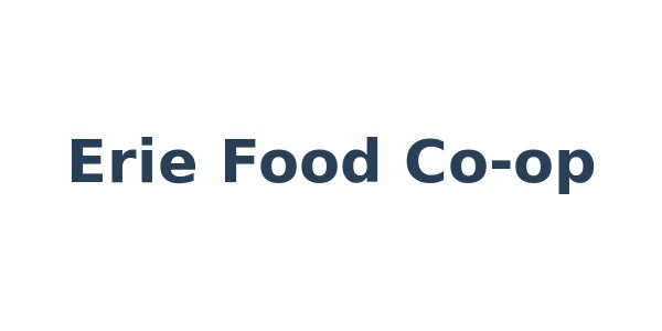 Erie Food Co-op