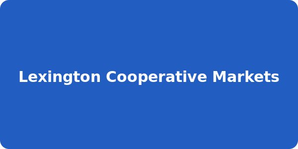Lexington Cooperative Markets