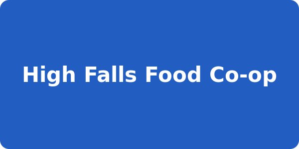 High Falls Food Co-op