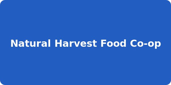 Natural Harvest Food Co-op