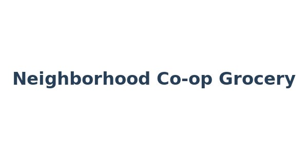 Neighborhood Co-op Grocery