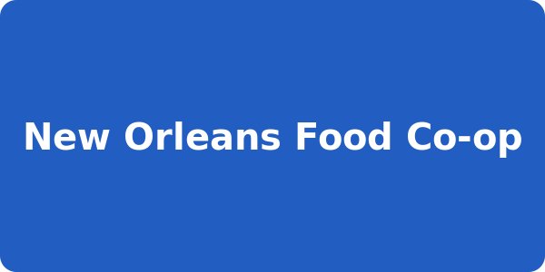 New Orleans Food Co-op