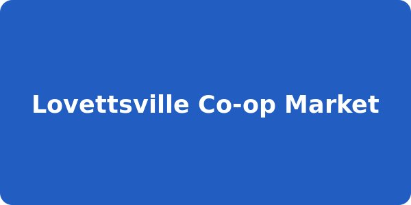 Lovettsville Co-op Market
