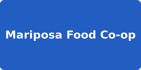 Mariposa Food Co-op
