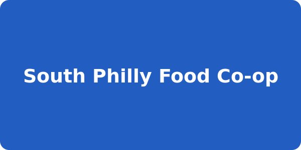 South Philly Food Co-op