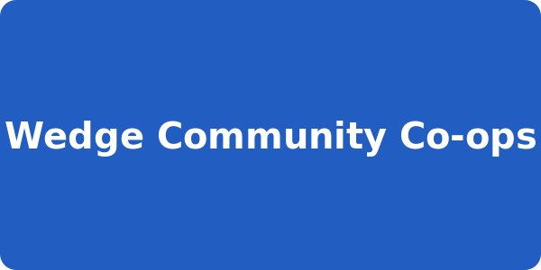 Wedge Community Co-ops