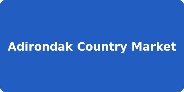 Adirondak Country Market