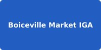 Boiceville Market IGA