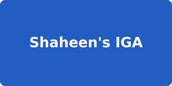 Shaheen's IGA