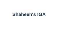 Shaheen's IGA