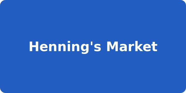 Henning's Market
