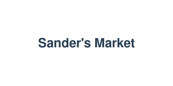 Sander's Market